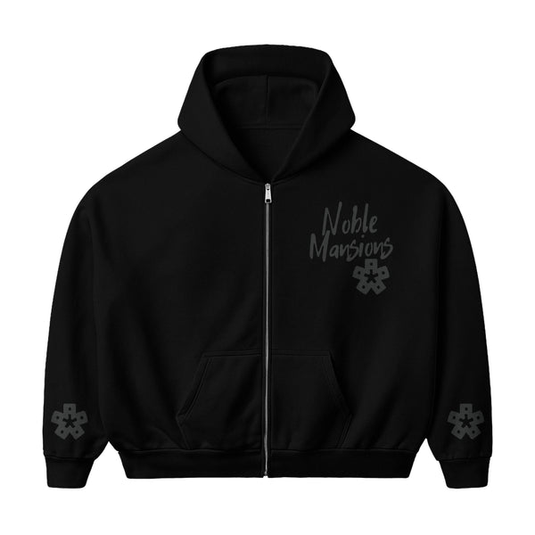 Everyday Zip-Up *Black Cat