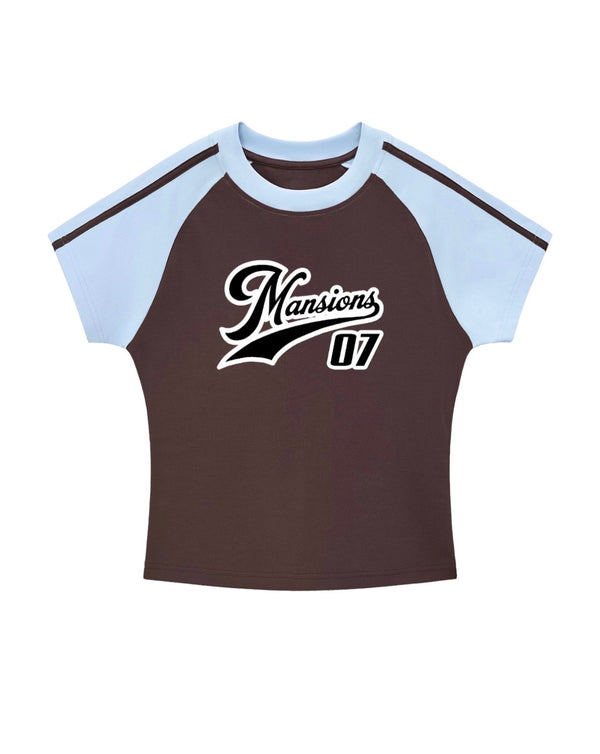 Women’s “07” Raglan Tee *Cold Brew