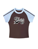 Women’s “07” Raglan Tee *Cold Brew