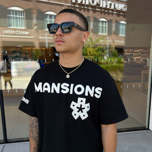 Mansions Tee (Jet Black)