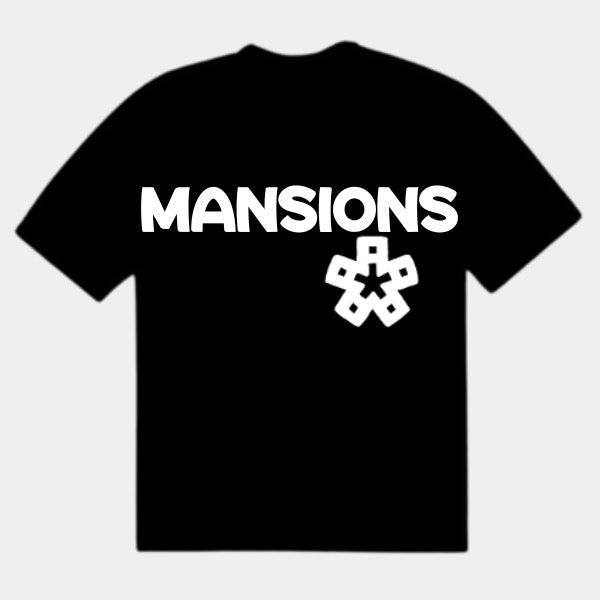 Mansions Tee (Jet Black)