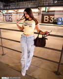 Women’s “07” Raglan Tee *Banana Split