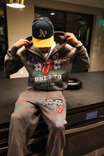 Escape Crew Tour Zip-Up *Black & Grey