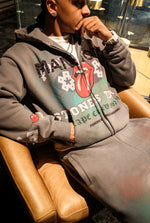 Escape Crew Tour Zip-Up *Black & Grey