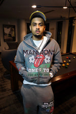 Escape Crew Tour Zip-Up *Black & Grey